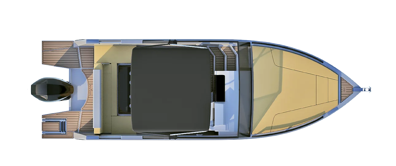 Model V760 Cabin - wizualizacja 3