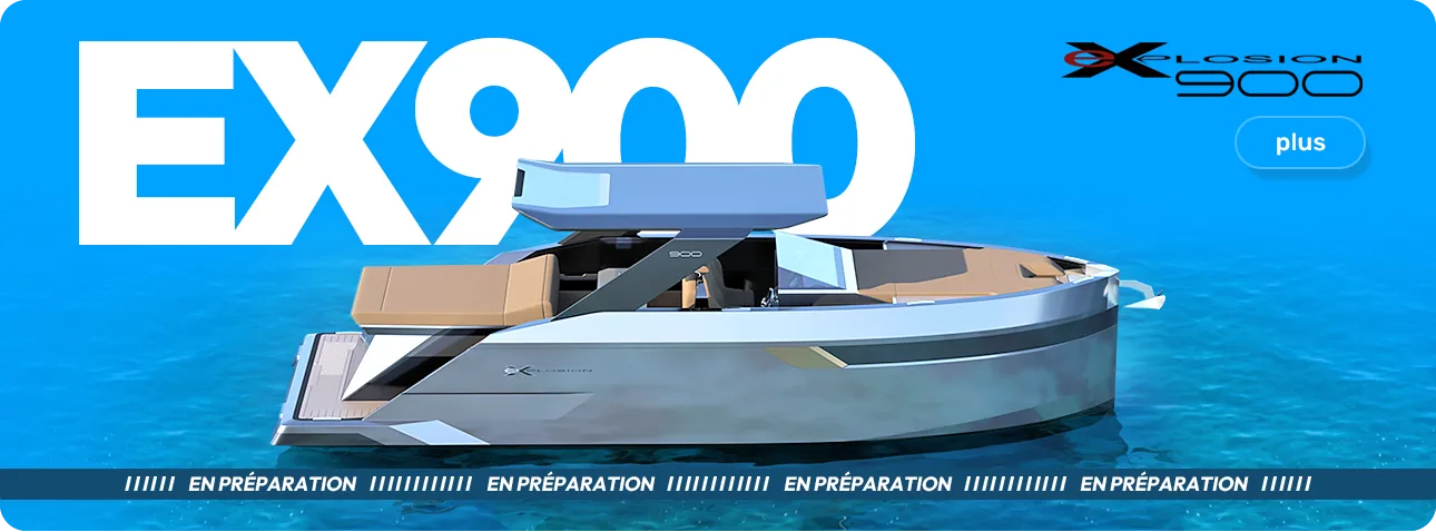 Modèle EXPLOSION 900 – Yacht à moteur